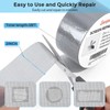Secopad Grey Window Screen Repair Tape, 2IN X 35FT (420IN)