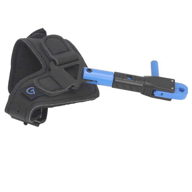 Adjustable Archery Compound Bow Release Aid with Comfortable Wrist Strap