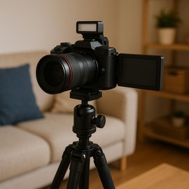 50MP Compact Digital Camera with 2.2'' Flip Screen, 180° Rotation – Small Vlogging Camera for Travel & Daily Use, Lightweight & Portable, Ideal for Beginners & Content Creators