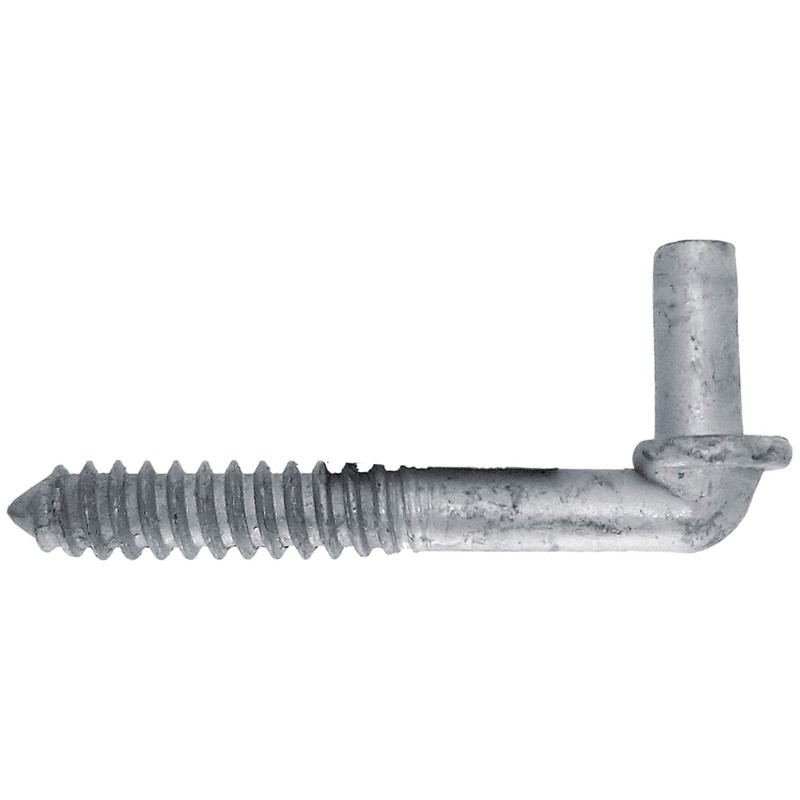 Wood Post Screw in Lag Screw Hinge 4-1/2" - Screw