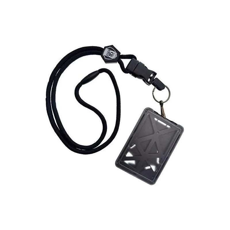 Soporte De Identificación Vertical De Tres Tarjetas Con