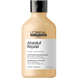 L'Oréal Professionnel Absolut Repair Gold Shampoo 500ml + Acondicionador 200ml en dosificador por 2 packs de 700mL de 700g