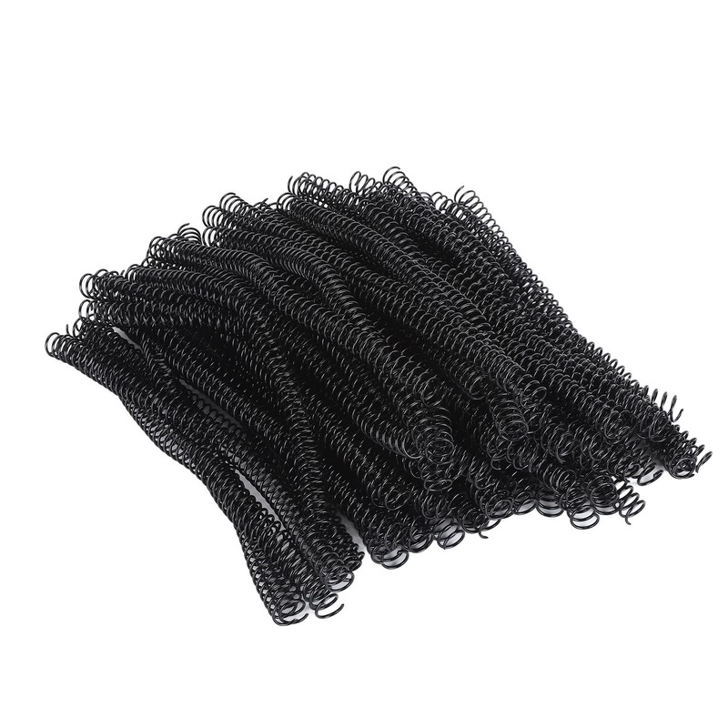 100PCS Binding Spiral 14.3mm Diameter 48 Teeth 4:1 115 Pieces