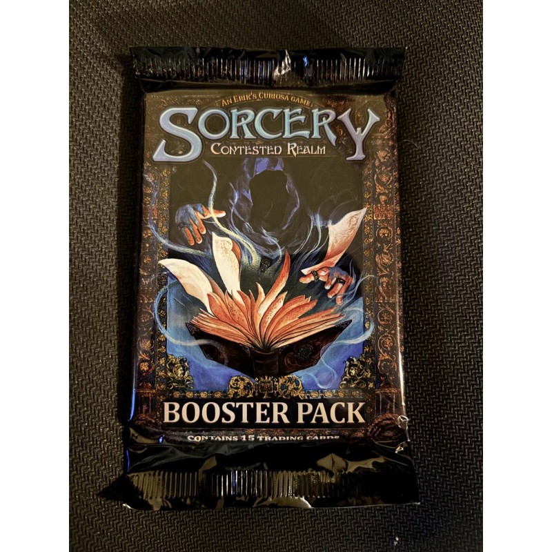 Sorcery Contested Realm TCG Beta Booster Pack New/Factory Sealed
