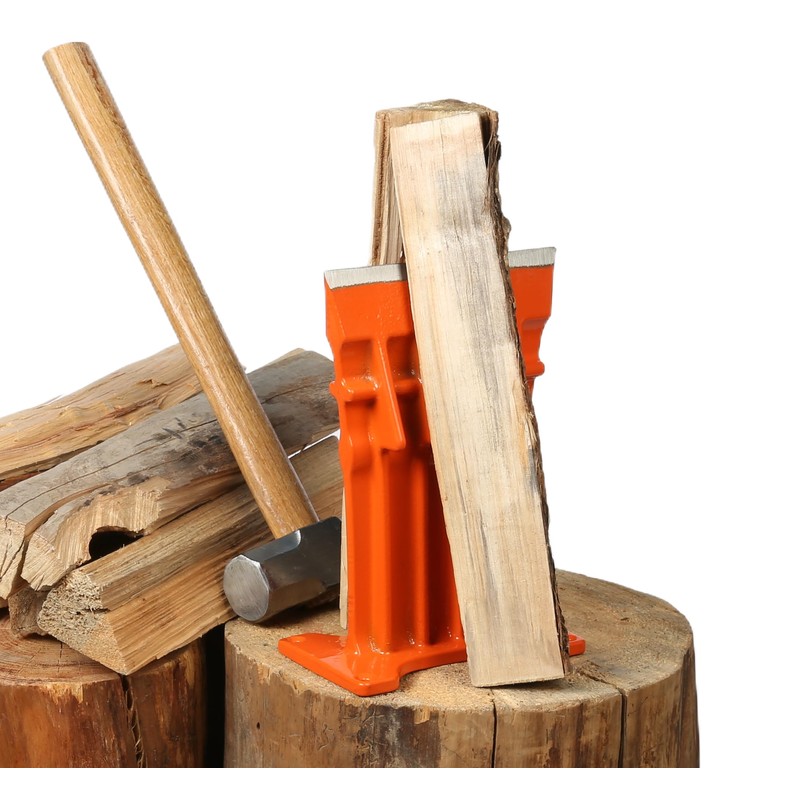 SPEED FORCE Firewood Kindling Log Wood Splitter – No Axe!