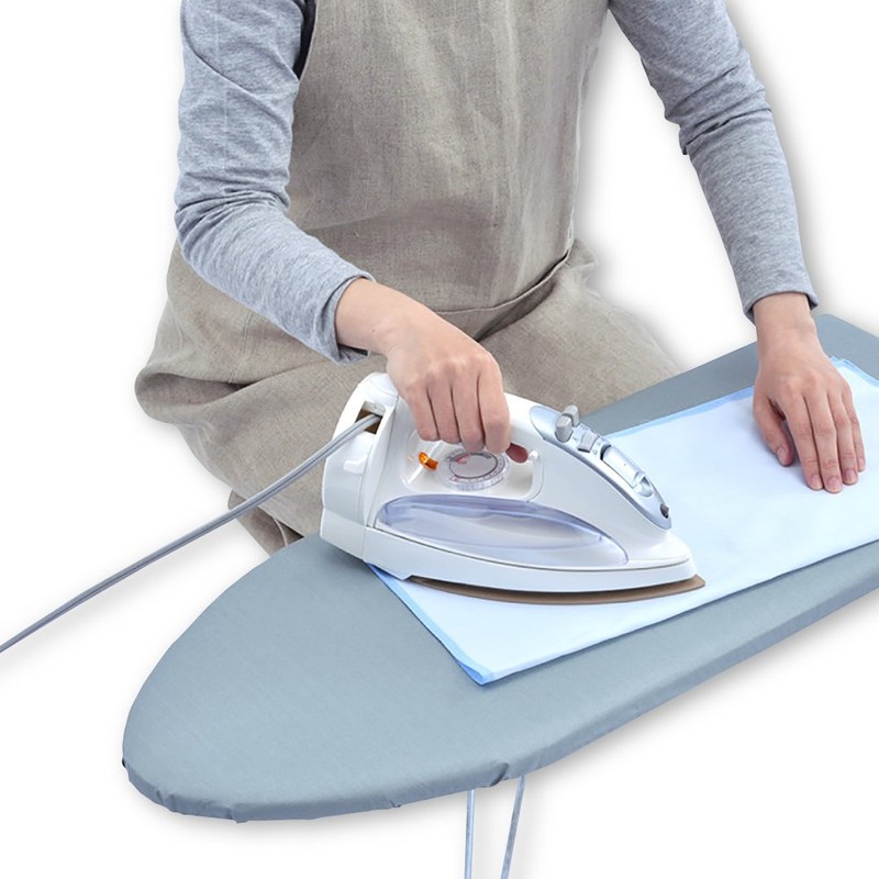 ダイヤ (Daiya) アイロン台カバー 舟形 長さ82㎝x幅35cm 綺麗な仕上がり 耐熱 アルミセラミックスコーティング アイロン台 アイロン台カバー