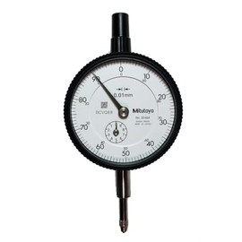 Dial Indicator End Cover with Eyelet, ISO Design, 10 mm, 0.01 mm