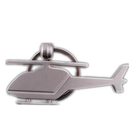 ODETOJOY Metal Silver Helicopter Keychain Pendants Ornament For Handbags Schoole Pack Wedding Favor Key Holders