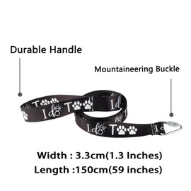 BLUPARK Funny Wedding Dog Leash Wedding Attire Engagement Dog Gift Dog Owner Gift(I Do Too!)