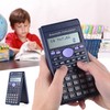 Scientific Calculator Counter 240 Functions 2 Line LCD Display Business