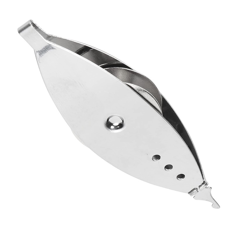 Frivolité de Aguja de Metal Plateado para Encaje DIY, Herramienta