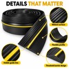 Universal Garage Door Threshold Seal Strip – Weatherproof Rubber Bottom