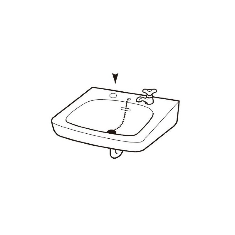 SANEI PR57 Faucet Repair Part, Washbasin Cap, Hides Unwanted Holes