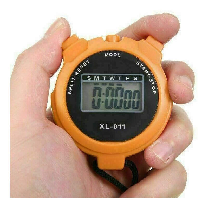 Digital Sports Stopwatch Timer, Multi-Function Large Display Stopwatch With Countdown