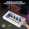 Mini Audio Mixer,Stereo Line Mixer for Sub-Mixing,Ultra Low-Noise,4-Channel,Microphone Independent Control,