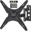 MOUNTUP TV Wall Mount, TV Mount Swivel and Tilt Full Motion