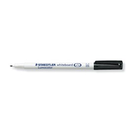 Staedtler - Set of 3 Lumocolor 301 Whiteboard Markers - Black