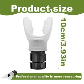 Tomedeks White Lung Adjust Trainer Breathing Trainer Lung Exerciser Breathing Exerciser Resistance Improvelung Capacity For Respiratory Therapy Sports Lover（Includes One Replacement Head ）