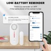 UanTii Tuya WiFi Door Window Detector with Light Sound Alarm