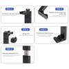 Mobile Phone Tripod Mount Clip Adjustable Phone Clamp with Cold