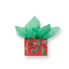 Caspari Wild Christmas Red Small Gift Bag - 2 Bags
