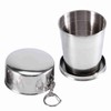 Ejoyous Folding Cup, Stainless Steel, Folding Cup, Camping Cup, Foldable