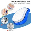 OSDUE 2in1 Nano-Glass Foot File and Callus Remover, Foot File