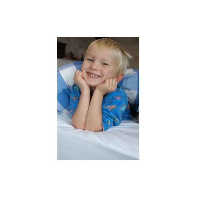 Hippychick Cotton Fitted Mattress Protector, 100 Percent Waterproof, Anti Allergy,