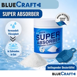 Bluecraft Super Absorber Granules 900g - Camping Toilet Binding Agent