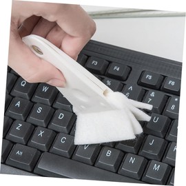 Operitacx 3 Stück Tastatur-Staubbürste Entfernung reinigungsbürste Staubpinsel für Lüfter Tastatur reinigen bürste Reinigen bürsten Gerätereiniger Laptop-Bürste pp Weiß