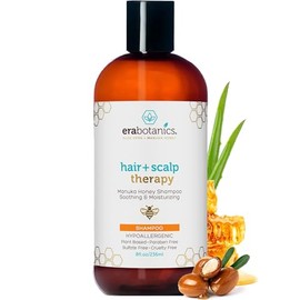 Sulfate Free Argan Oil Shampoo for Dry, Itchy Scalp  Damaged, Frizzy, Oily Hair 8oz Moisturizing Natural Shampoo for Anti Dandruff, Scalp Psoriasis,  