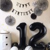 TONIFUL 40 Inch Black Large Numbers Balloons 0-9,Number 3 Digit