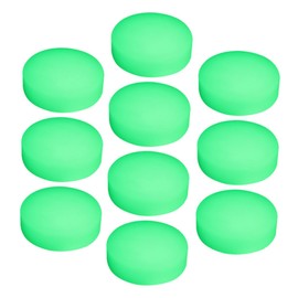OHPHCALL Hockey Pucks 10pcs Hockey Glow Goal in Dark Indoor Table Balls for The Replacement Puck Discs Plastic Training