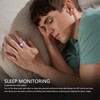 Smart Ring Purple Pedometer Deep Waterproof Lightweight Smart Health Ring