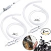 Universal 2Set Brake Bleeder Hose - One Way Check Valve