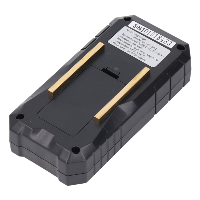 Resistance Tester LCD Display Auto Recognition Quick Response Resistance Meter