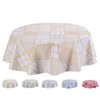 Home Direct Round Oilcloth PVC Wipe Clean Tablecloth Table Cover