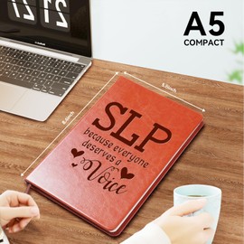 LBWCER Speech Therapist Notebook Presents Speech Therapist Gift Psychology Gift Blank Notebook Journal for Speech Language Pathologist to Write (SLP)