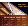 ATOPLEE 4 Piece Wood Chisel Set for Woodworking, Professional Wood
