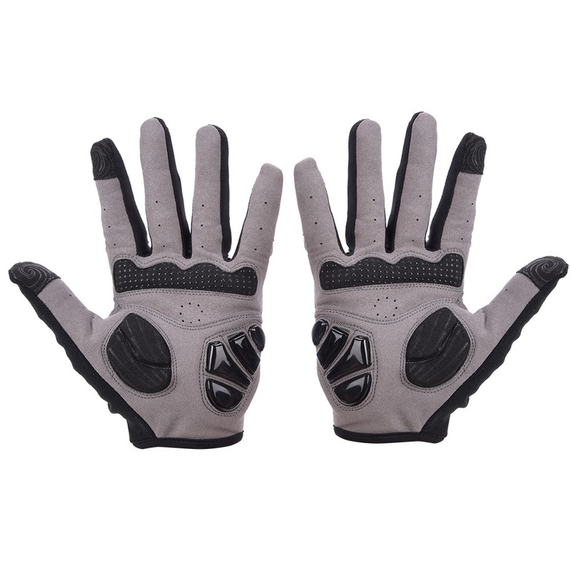 Winter Unisex Anti Collision Breathable Bike Gloves Cycling Equipment Black(black