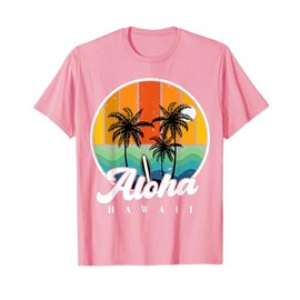 Aloha Hawaiian-Shirt Palm Beach Hawaii Kids Youth Teen Girl T-Shirt