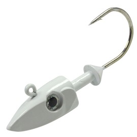 Hogy Twitcher White Jigging Lure JIG Hook for Fishing & Jigs, for Pilken Lead Head for Rubber Shads, Jigs for Norway