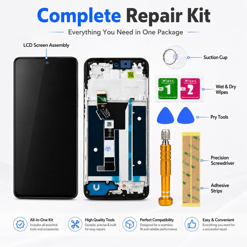 HQB-STAR LCD Screen for Motorola Moto G 5G 2026 XT2613-1