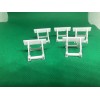 5 - Pack Buffer Stop Railway HO Scale Lot white