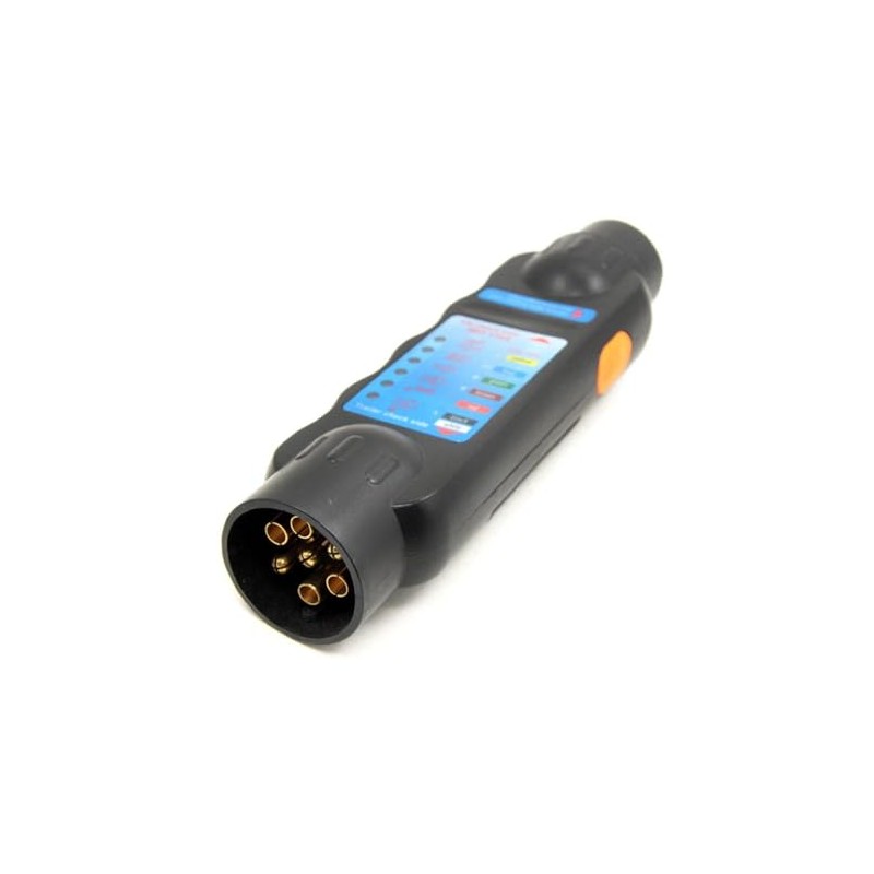 7Pins 12V Car Truck Trailer Plug Socket Tester Wiring Circuit