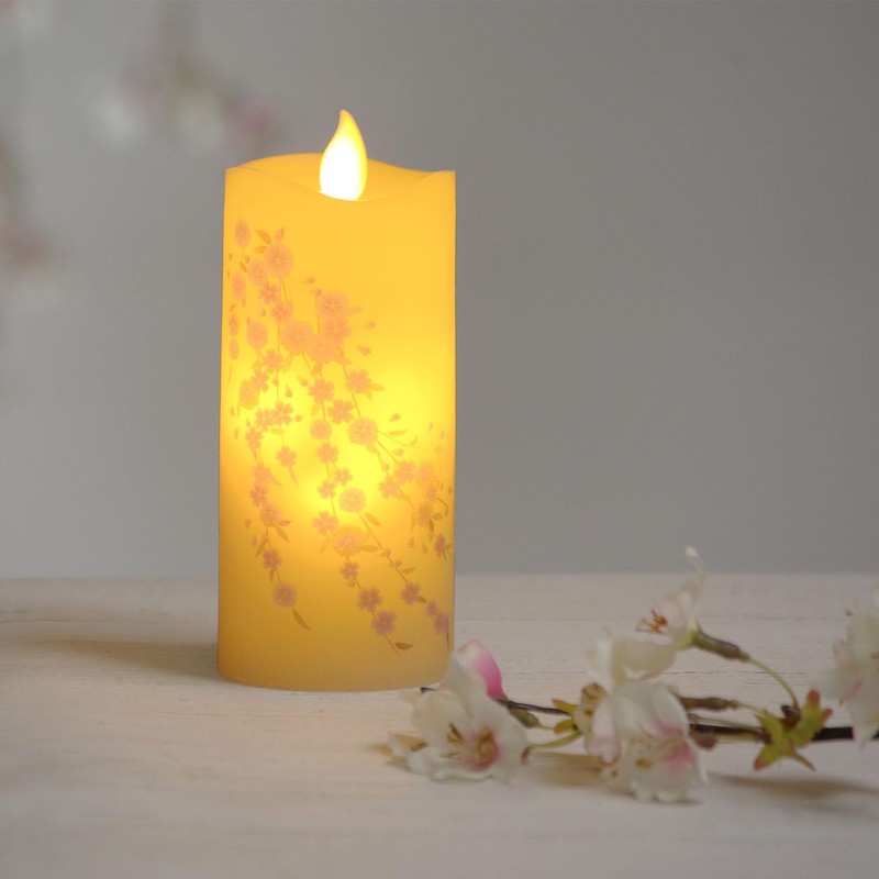 Kameyama S7687-00-20 Iroha Akari Weeping Cherry Blossom Compact Size S