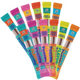 etta says! Flavor Fusion Natural Dog Chews, Variety Pack - Made in The USA - Delicious, Rawhide-Free Treats for Dogs - Supports Dental Hygiene - Contains 6 Flavors - 12 Pack