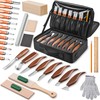 Olerqzer Wood Carving Kit,35-in-1 Wood Whittling Kit for Beginners,Whittling Knife
