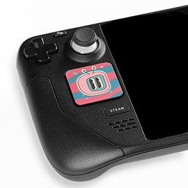 EasySkinz® SIGNATURE Steam Deck Touch Enhancer Skins and Wraps - Add Grip, Unique Style, Tactile Feedback and Protection for Steam Decks' Trackpads! (Set 13)