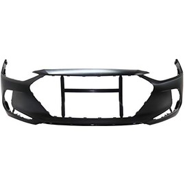 Garage-Pro Front Bumper Cover Compatible with Hyundai Elantra 2017-2018 Primed USA Built